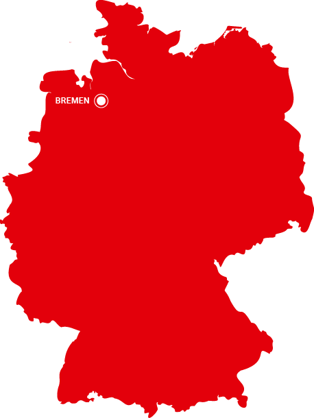 Karte Bundesrepublik Deutschland